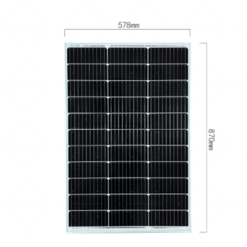 Brightway Solar Hot Sedelling 120W Mono Solar Panel Kit