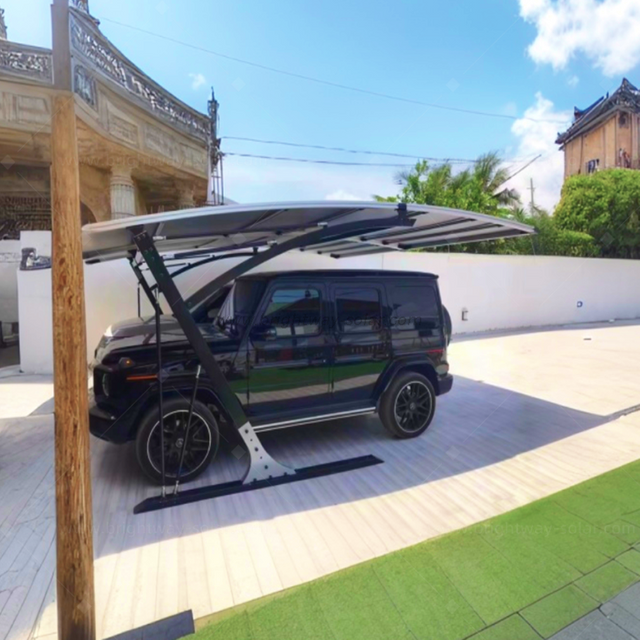 Brightway Solar One Car Carport Высококачественный укрытие для парковки