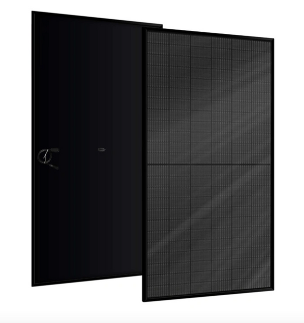 Brightway Solar Topcon N Тип 440W Полный черный стеклянный фотоэлектрические панели для коммерческого использования