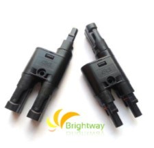 IP65 DC 1000V 30A MC4 Двух в одном заглушке/разъем солнечного кабеля.