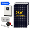 3 кВт 5 кВА Солнечная система 450W Солнечная панель.