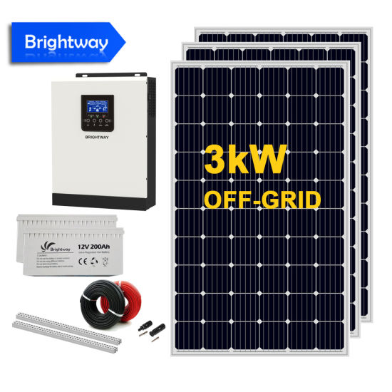 3 кВт 5 кВА Солнечная система 450W Солнечная панель.