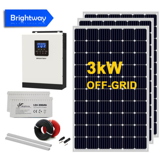 3 кВт 5 кВА Солнечная система 450W Солнечная панель.
