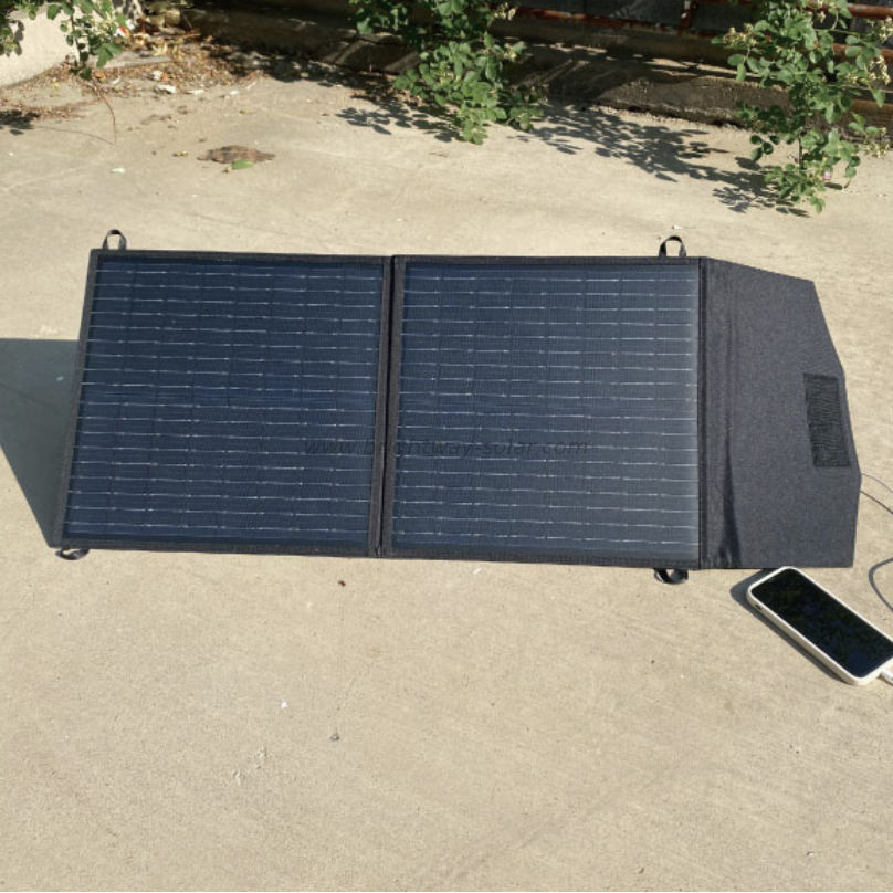 Solar Camping Brightway Solar Camping 45W ETFE Солнечная панель DC USB Type-C Mobile Power Solar Charger 