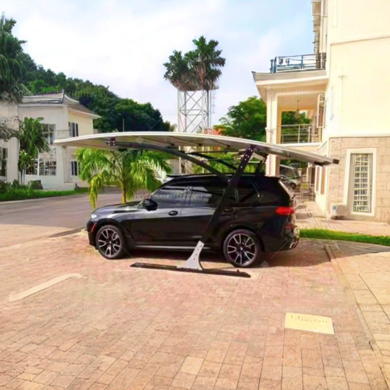 Горячая продажа Brightway Solar Highquality Waterpronation Aluminum PV Carport Systec