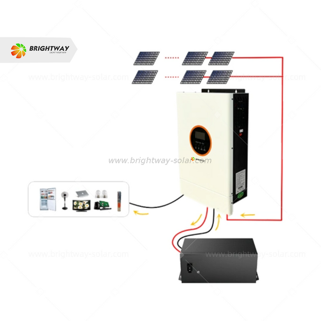 Brightway Pure Sine Wave Off Grid System 48V 5 кВт солнечный гибридный инвертор с MPPT