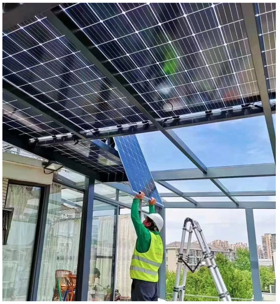 Brightway Solar 590W Bifacial Mono PV P -панели для коммерческих