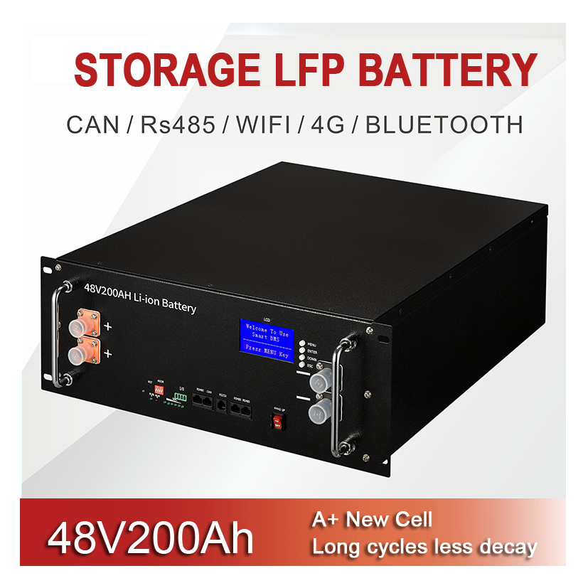 Литийная батарея 48V200AH 51.2V 200AH Батарея лития-ионная система хранения