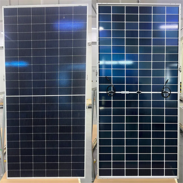 Brightway Solar 625W 182 мм 105 мм Bifacial 132 PV -модуль для системы солнечной энергии