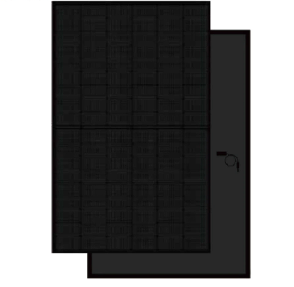 Brightway Solar 435W n типа тип двух двухлетнего стекла 108cells с черной рамой для домохозяйства