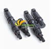 IP65 DC 1000V 30A MC4 Двух в одном заглушке/разъем солнечного кабеля.