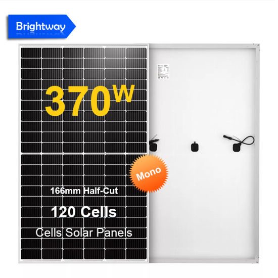 370 Вт Mono Perc 166 мм GP Половина разреза Solar 1 Solar Panels 120 ячейки
