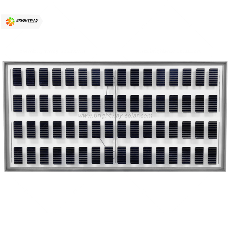 Brightway Transparent BIPV Double Glass PV фотоэлектрическая солнечная панель 200 Вт