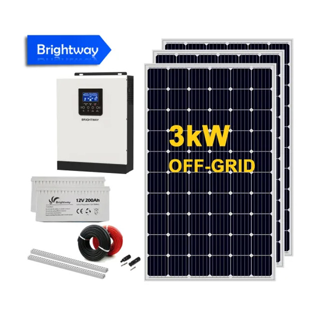 3 кВт 5 кВА Солнечная система 450W Солнечная панель.