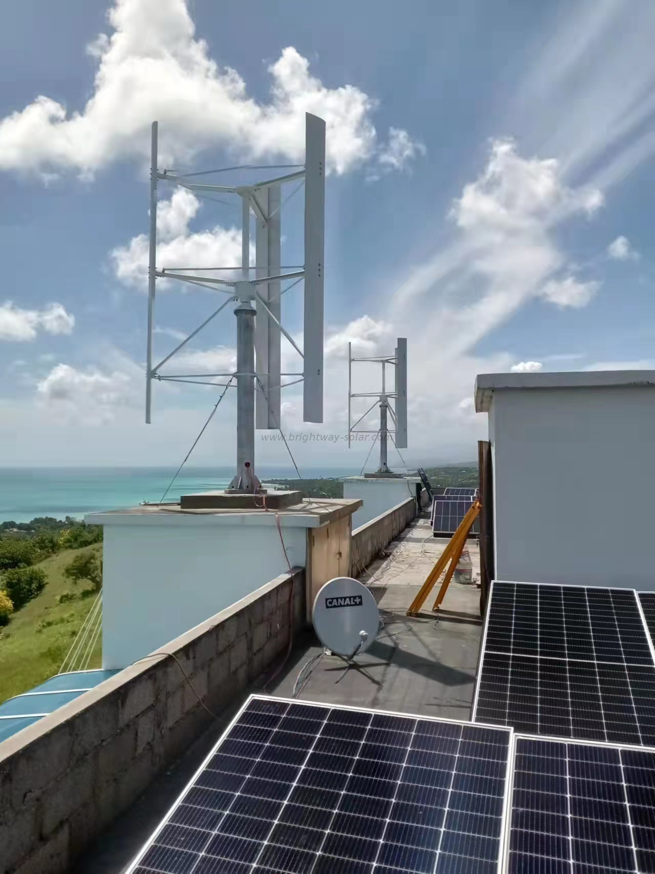 Brightway Vertical Wind Turbine Generator 5 кВт 10 кВт 20 кВт