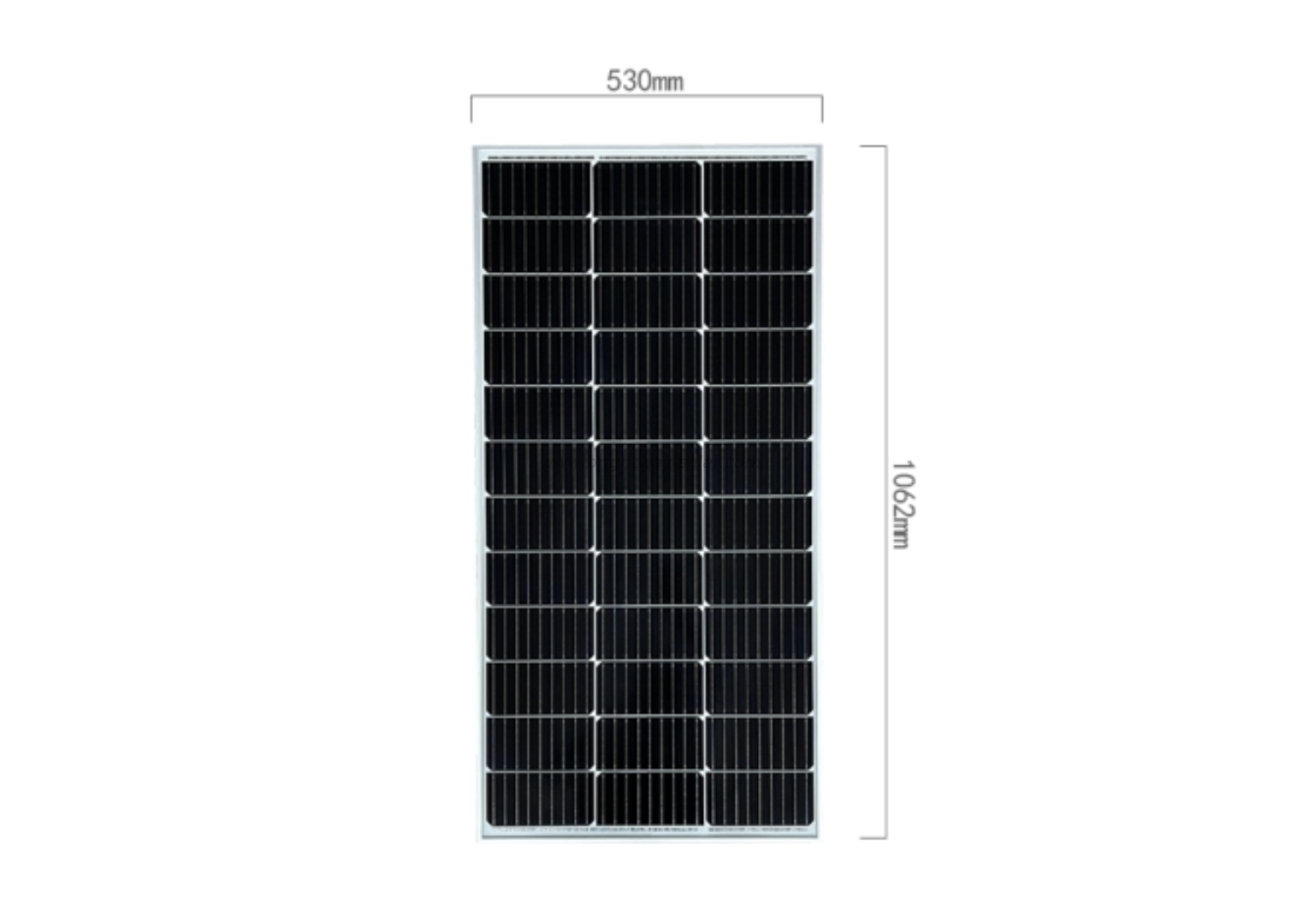 Brightway Solar 100 Вт портативная монокристаллическая домашняя кровельная солнечная панель