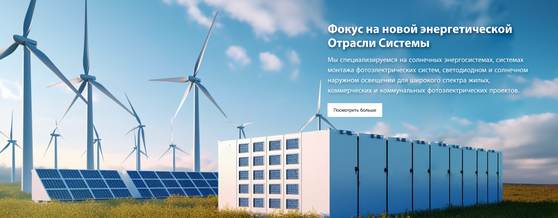 New Energy System Promotion