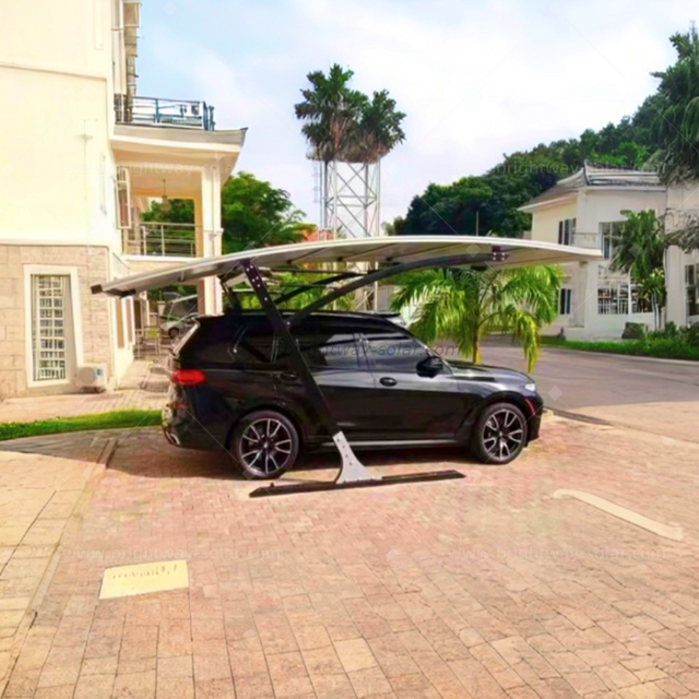 Горячая продажа Brightway Solar Highquality Waterpronation Aluminum PV Carport Systec